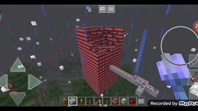 взрываем 2000 динамита в Майнкрафте смотреть онлайн