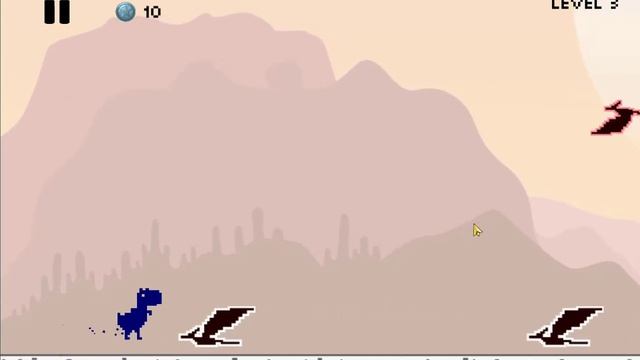 Playing Jumping Dino Level 3 Proterozoic смотреть онлайн