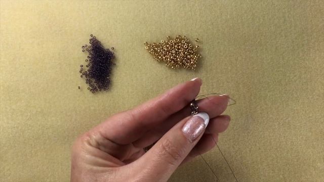 Basic Beaded Netting Technique (Part 1) смотреть онлайн