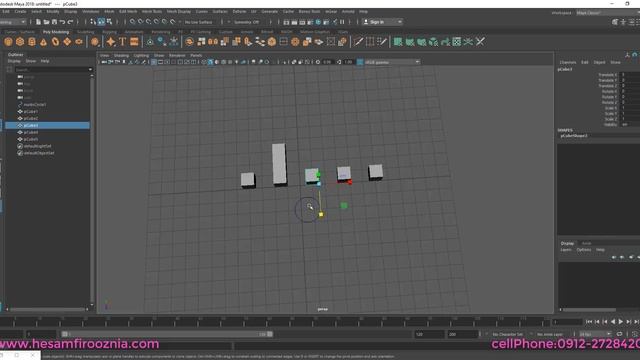 02-clamp Node in MAYA смотреть онлайн