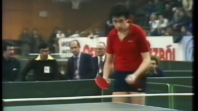 Klampár Tibor - Stellan Bengtsson - European Table Tennis TOP 12 1981. смотреть онлайн