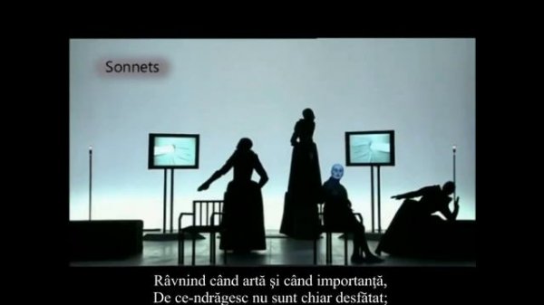 SHAKESPEARE'S SONNETS, directed by Robert Wilson, produced by Berliner Ensemble