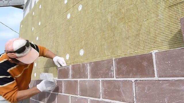 кладка облицовачного кирпича на ребро в полный шов под расшивку нивок111 смотреть онлайн