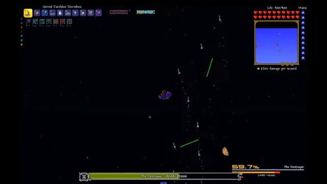 The Destroyer of FPS DEATHMODE nohit || Terraria Calamity Mod смотреть онлайн