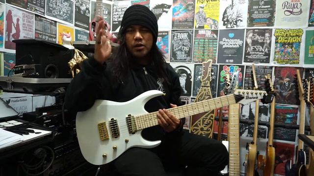 Review Gitar Elektrik Ibanez RGD 7-String WHITE All Part Gold | REVIEW INSTRUMENT #77 смотреть онлайн