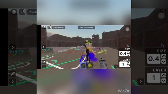 Perfectly cut scream and laugh in Roblox Spray Paint. смотреть онлайн