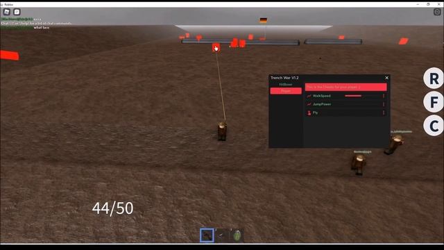 Roblox Trench War Script (HitBox) смотреть онлайн