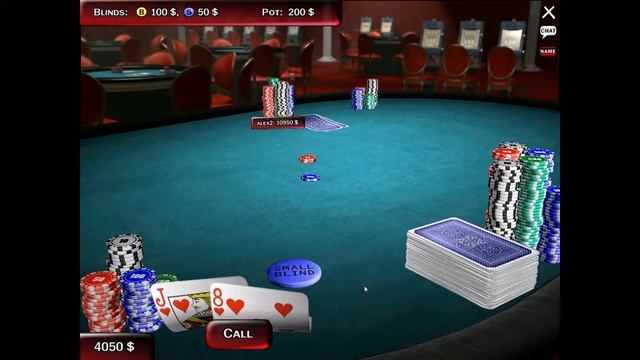 Кооперативный Texas Holdem 3D #1 [Проба пера] смотреть онлайн