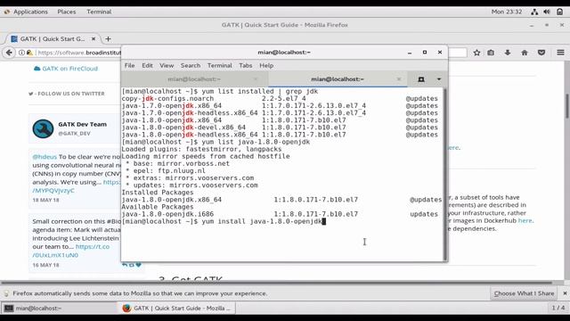 GATK installation on Centos 7.4 смотреть онлайн