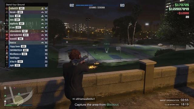 GTA5 Kyuxs and XCRY crew trash Ghost org, jets and orbital cannons! смотреть онлайн