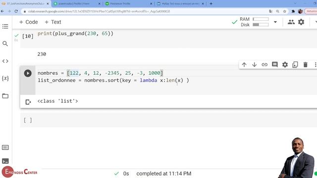 Apprendre Python 37 - Fonctions Lambda ou Anonymes смотреть онлайн