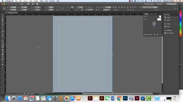 How to Add a Color Background to your InDesign Project смотреть онлайн