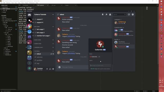 Making a modmail / report system - Building a discord.py bot - Part 22 смотреть онлайн