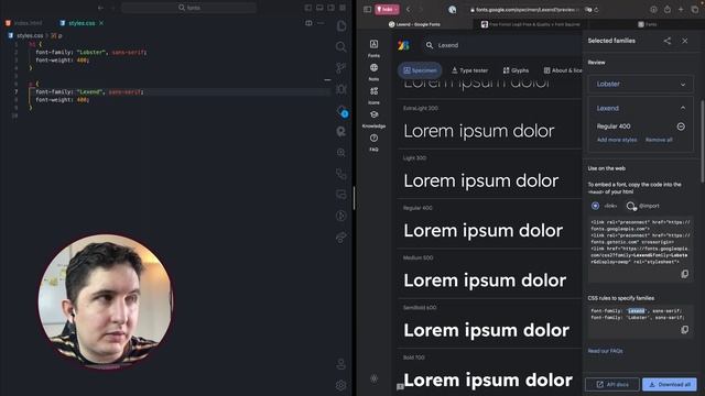 ¿Como usar FUENTES correctamente en CSS? ? | CURSO COMPLETO CSS 2023 смотреть онлайн