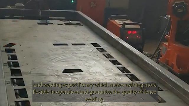 Smart welding robot for livestock fences, carriage boards, elevator ladders. смотреть онлайн