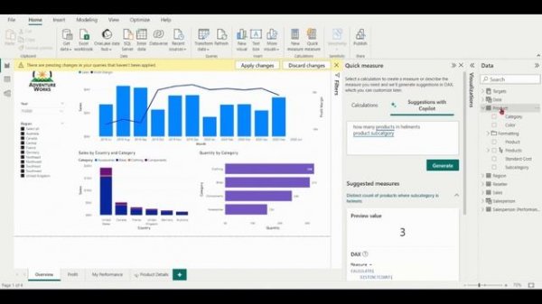 COPILOT in Power BI  ( DAX Copilot )