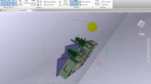 Using 3D Orbit to View 3D Models смотреть онлайн