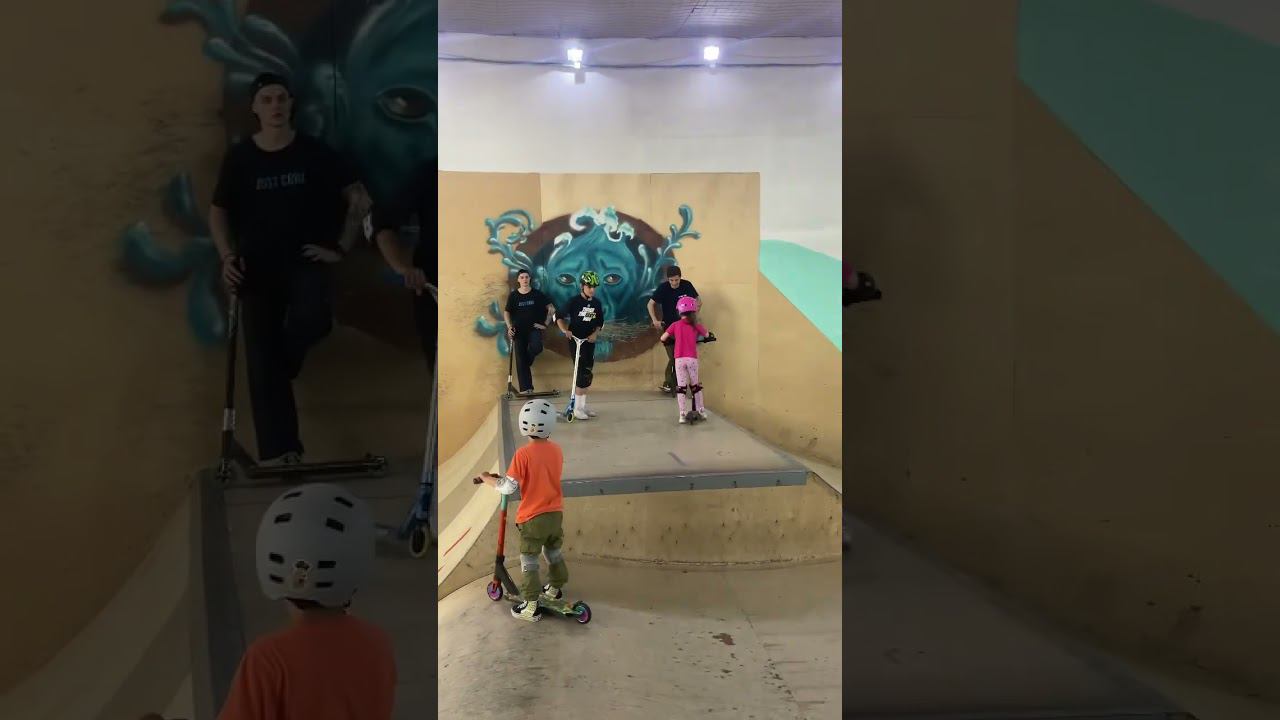 Тренировка в скейт парке BunnyHop - это покорение новых вершин. смотреть онлайн