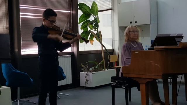 Leonardo Dimoski&Meri Kavkaleska Stoilkova  Gluck Melodie & G.B. Viotti Concerto No.22