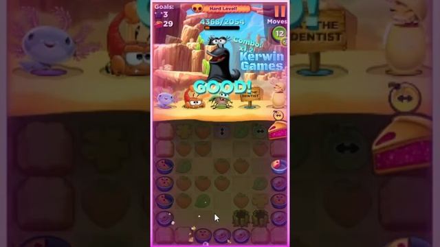 Best Fiends Level 80 Game of Thorns - Hard Level смотреть онлайн