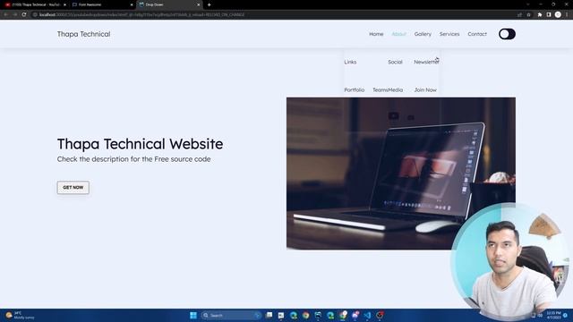 Create a Stunning Mega Dropdown Menu with HTML and CSS in Hindi?Free Code смотреть онлайн