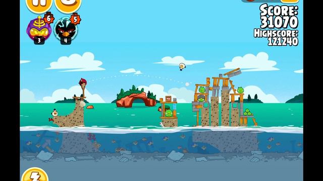 Angry Birds Seasons Piglantis 🐠 All Levels смотреть онлайн