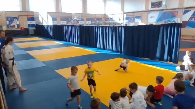 Тренировка детской группы дзюдо 21.09.21 (16:00) смотреть онлайн
