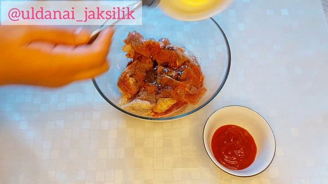 Шашлык в духовке. Казакша рецепт. Кәуап пеште. Barbecue in the oven. Шашлык из курицы. смотреть онлайн