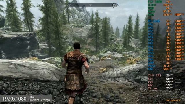 Skyrim Anniversary Edition | GTX 1060 6GB | Ryzen 5 1600 смотреть онлайн