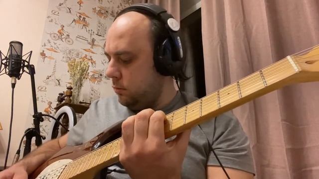 Baritone Guitar Tuning Clean Sound Demo (B F# D A E B) | Jet USL 240 | 13-56 Strings