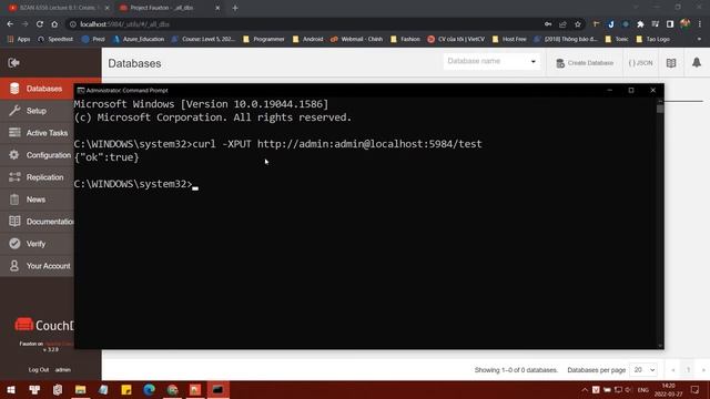 Cài đặt và thao tác với CouchDB смотреть онлайн