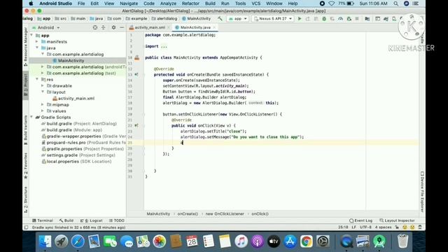 How to Create Alert Dialog Box in Android Studio in Hindi | Alert DialogBox | Android Studio смотреть онлайн