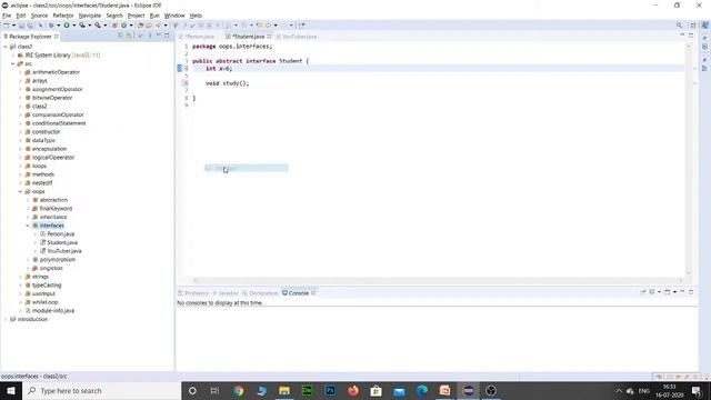 Interface in java [part-2 ] || Java Learn in Kannada || Java in Kannada Class-37 смотреть онлайн