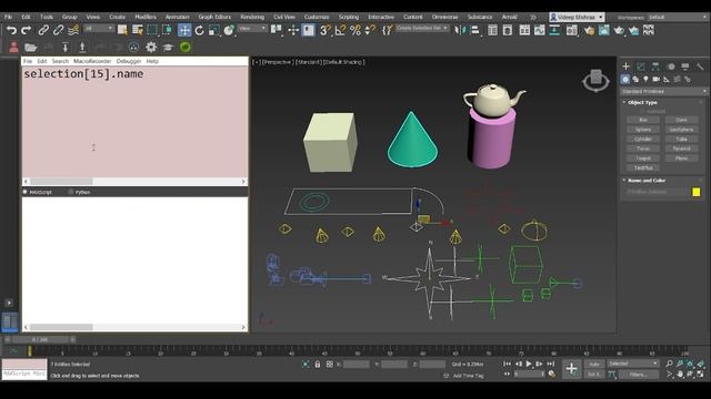 Maxscript: Selection And Selecting Objects