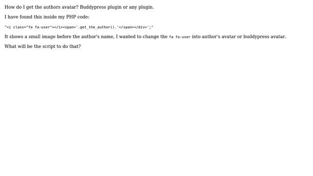 Wordpress: How to get authors avatar? смотреть онлайн