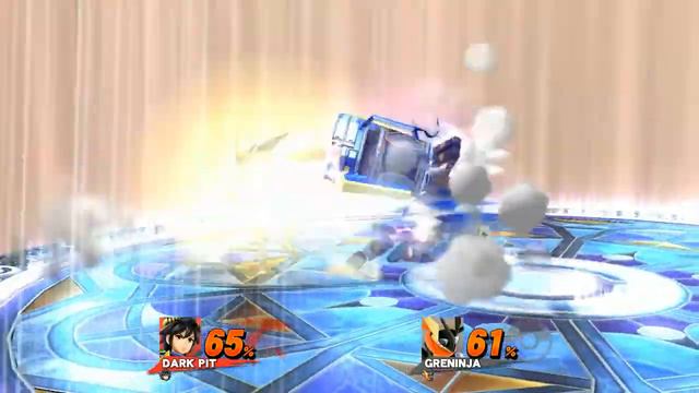 Dark Pit Vs Greninja SSB WiiU
