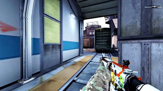 FlipSid3 markeloff's Clutch with M4A4 on Train vs AWTR @ WCA 2017 Europe Main Qualifier смотреть онлайн