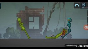 атака роботов в melon playground