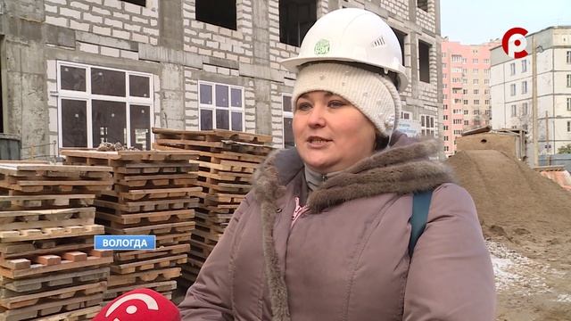 Школа, которую возводят на улице Преминина в Вологде, готова уже на сорок процентов смотреть онлайн