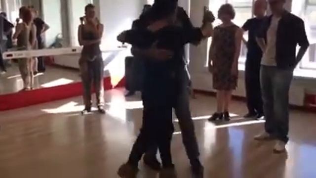 Dana Frigoli y Adrian Ferreira. Class for maestros. смотреть онлайн