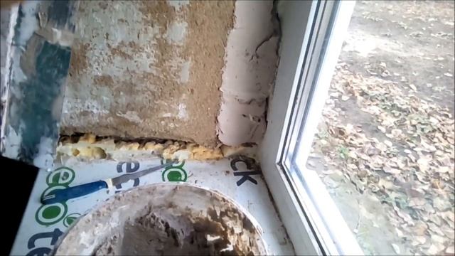 Как сделать откосы когда стены саманные. смотреть онлайн