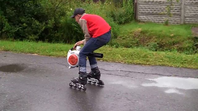 Нестандартное использование воздуходувки смотреть онлайн