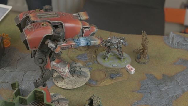 WARHOUND TITAN! Warhammer 40k: 8th Edition Battle Report | Chaos Daemons vs Grey Knights смотреть онлайн
