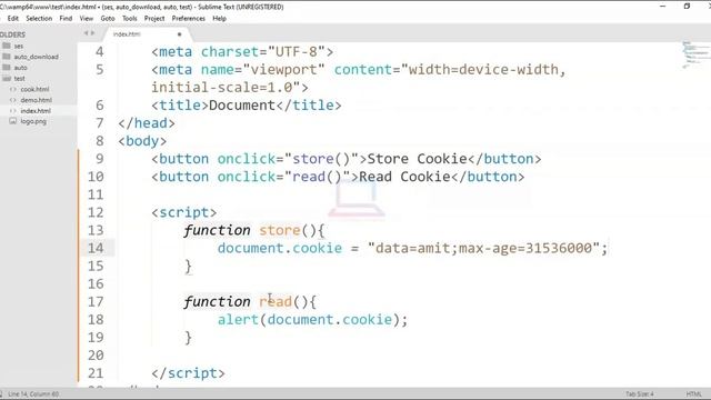 JavaScript Cookies Part 6 смотреть онлайн