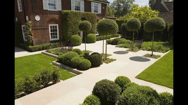 Ландшафтный дизайн. Ландшафтный дизайн узкого дачного участка. смотреть онлайн