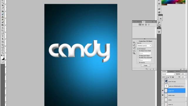 NEW PHOTOSHOP TUTORIAL CLUB/RAVE FLYER DESIGN - CANDY смотреть онлайн