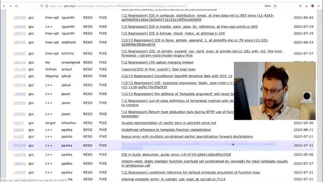 GCC 12.2 released, FIXES major regressions, incl. Linus Torvalds reported x86 stack usage! смотреть онлайн