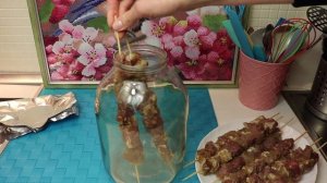 ?ШАШЛЫК В ТРЕХЛИТРОВОЙ БАНКЕ В ДУХОВКЕ❤️на шпажках из ФИКС ПРАЙС