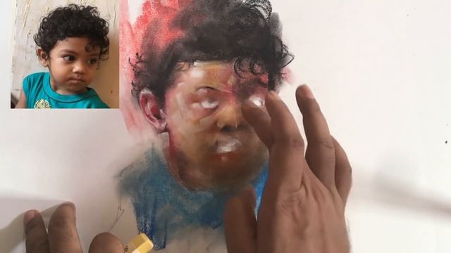 Pastel Portrait | Pastel Painting | Pastel Drawing | Portrait Painting | Prashant Sarkar