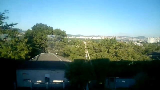 Подъезжаем к Новороссийску, поезд Москва Новороссийск июнь 2019 смотреть онлайн